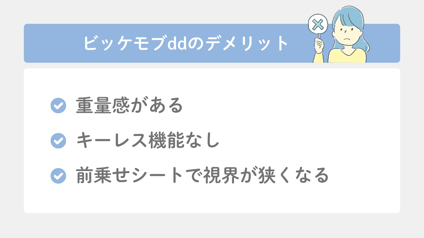 ビッケモブddのデメリットは？買って後悔した人の口コミ