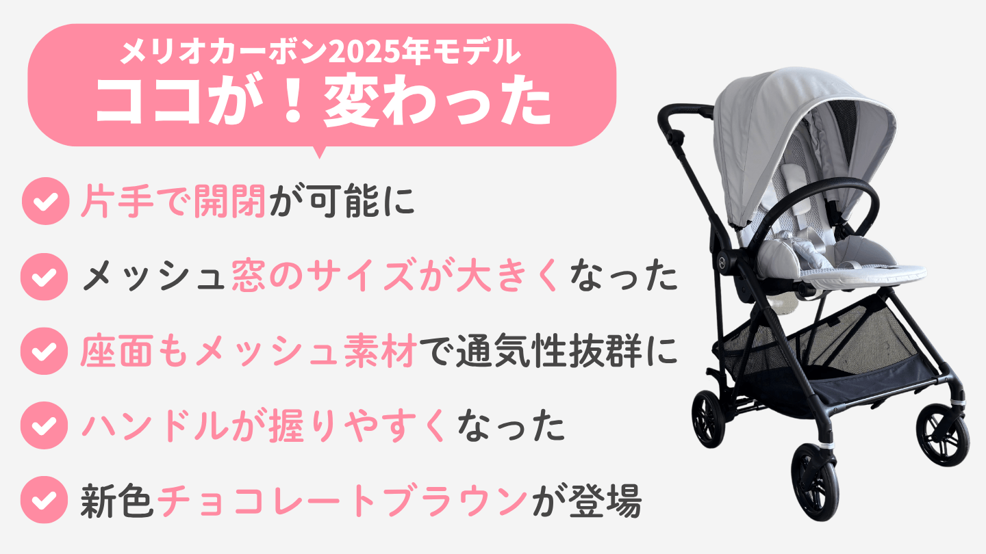 サイベックスメリオカーボン2025と2024の違い6つ