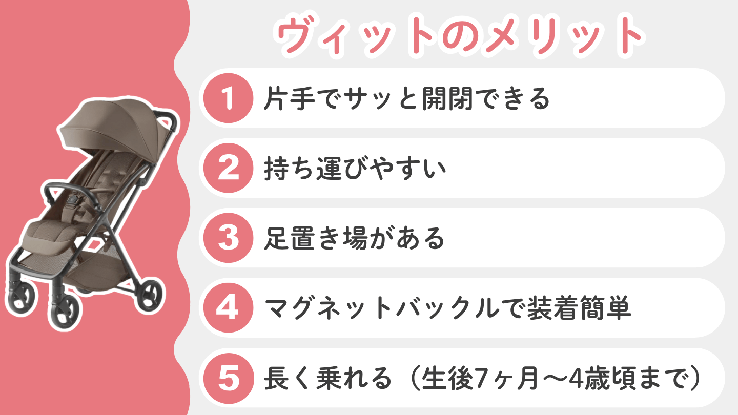 アップリカヴィットのメリット