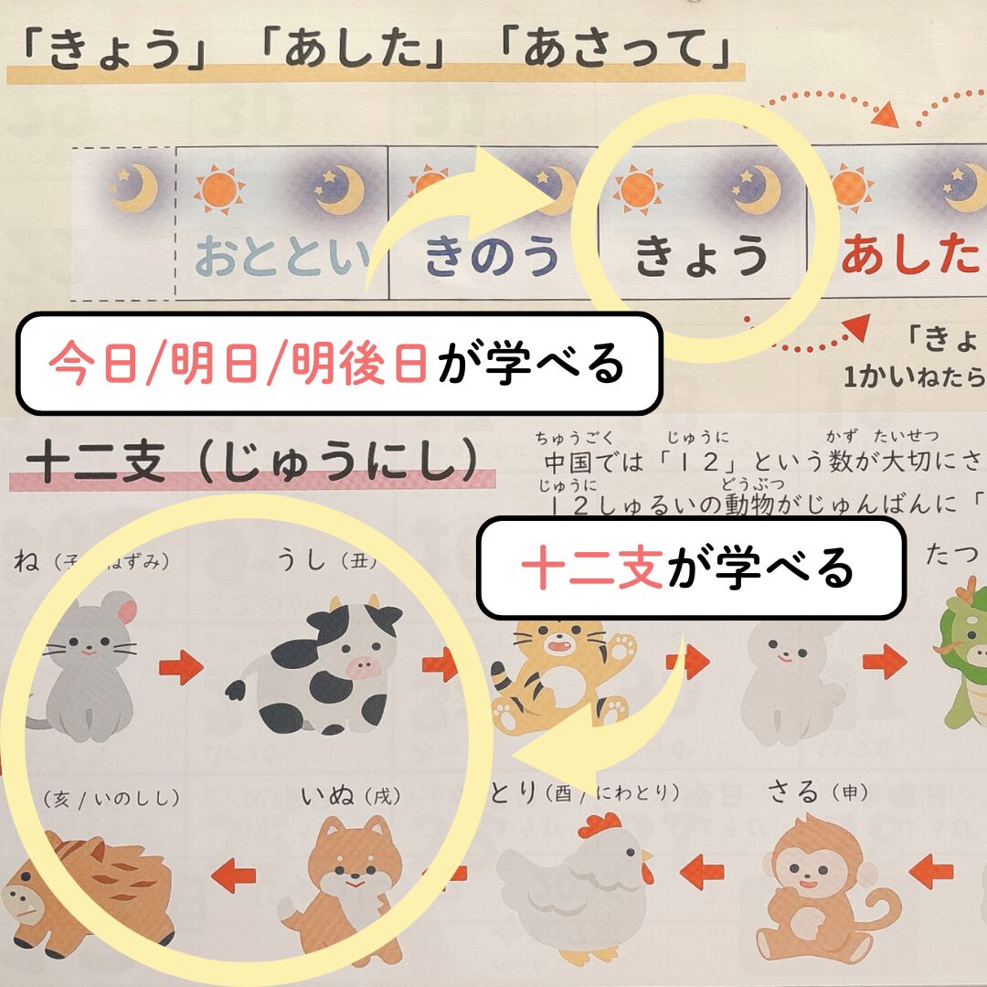 セリア キッズカレンダー③