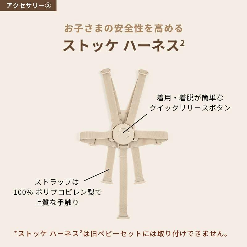 トリップトラップのハーネス2