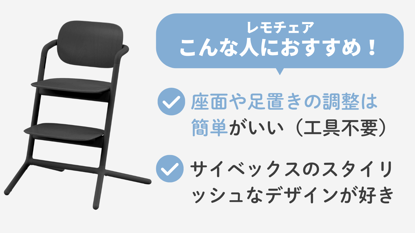レモチェアがおすすめな人