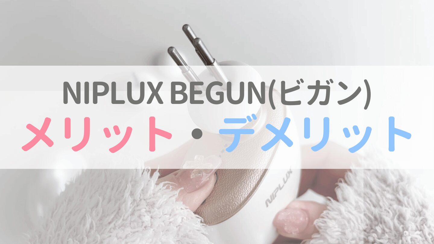 NIPLUX BEGUNのメリットとデメリット