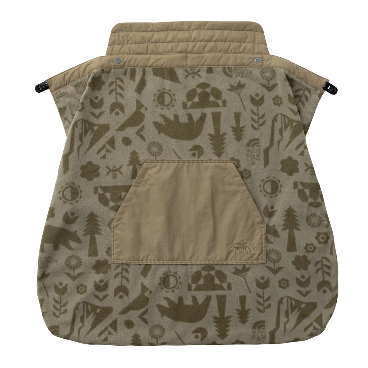 ノースフェイスのベビーフリースライニングブランケット