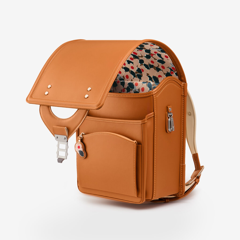 土屋鞄 ランドセル ミナペルホネン 2026「花の思い出（キャメル）」