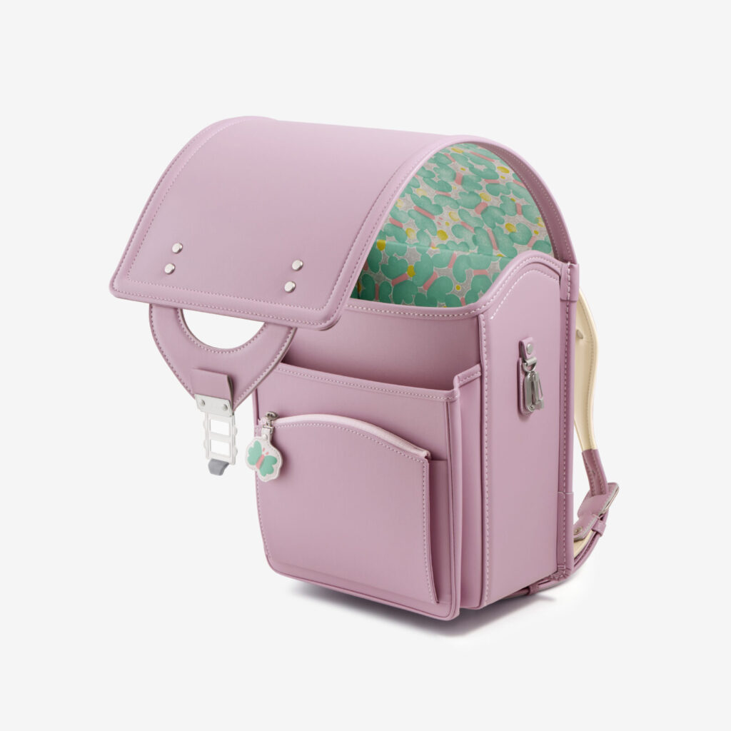 土屋鞄 ランドセル ミナペルホネン 2026「蝶の微笑み（ペールモーブ）」