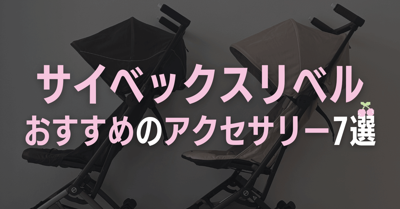 サイベックスリベルにおすすめのアクセサリー